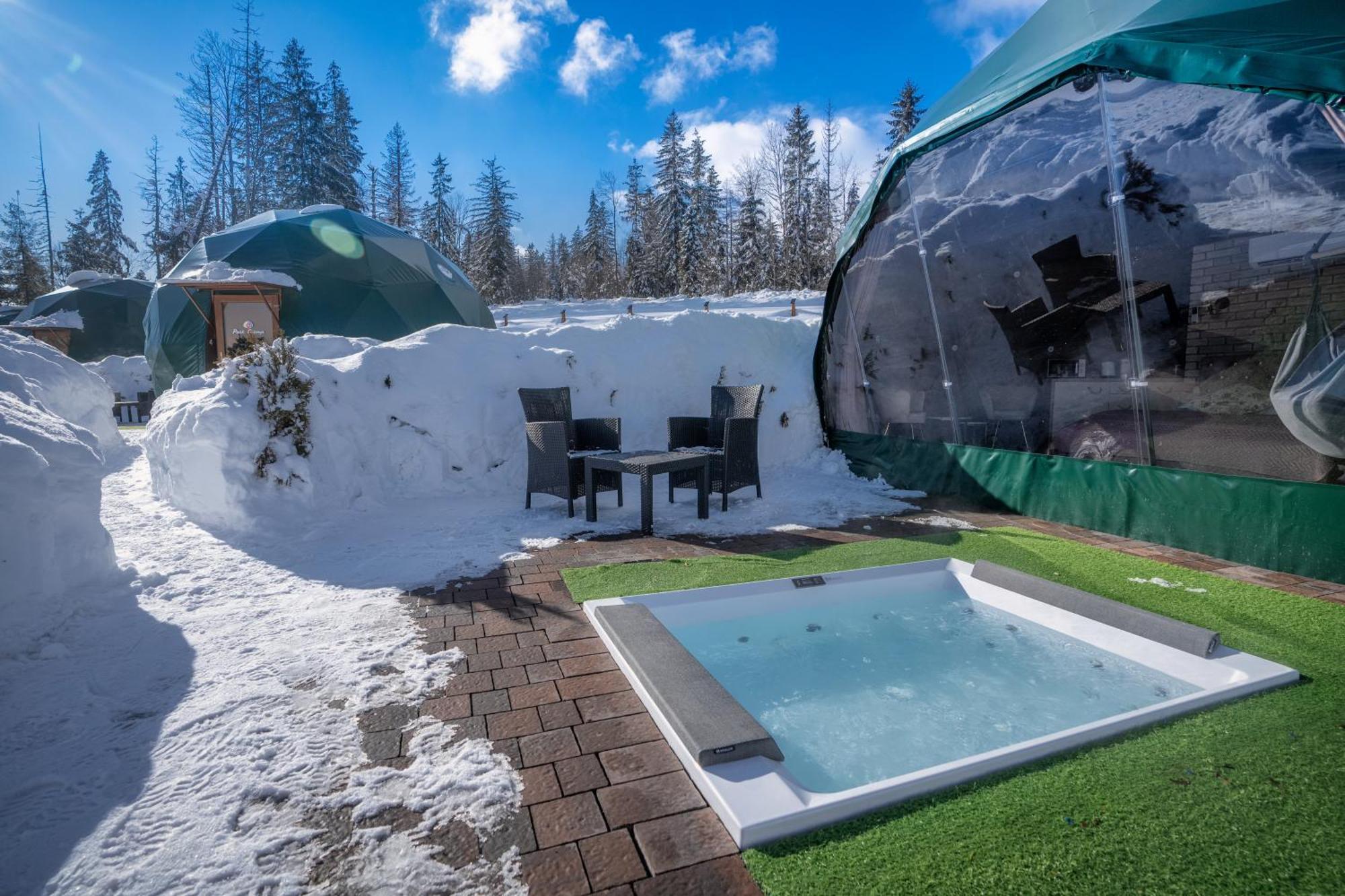 Peak Glamp & Jacuzzi 호텔 자코파네 외부 사진