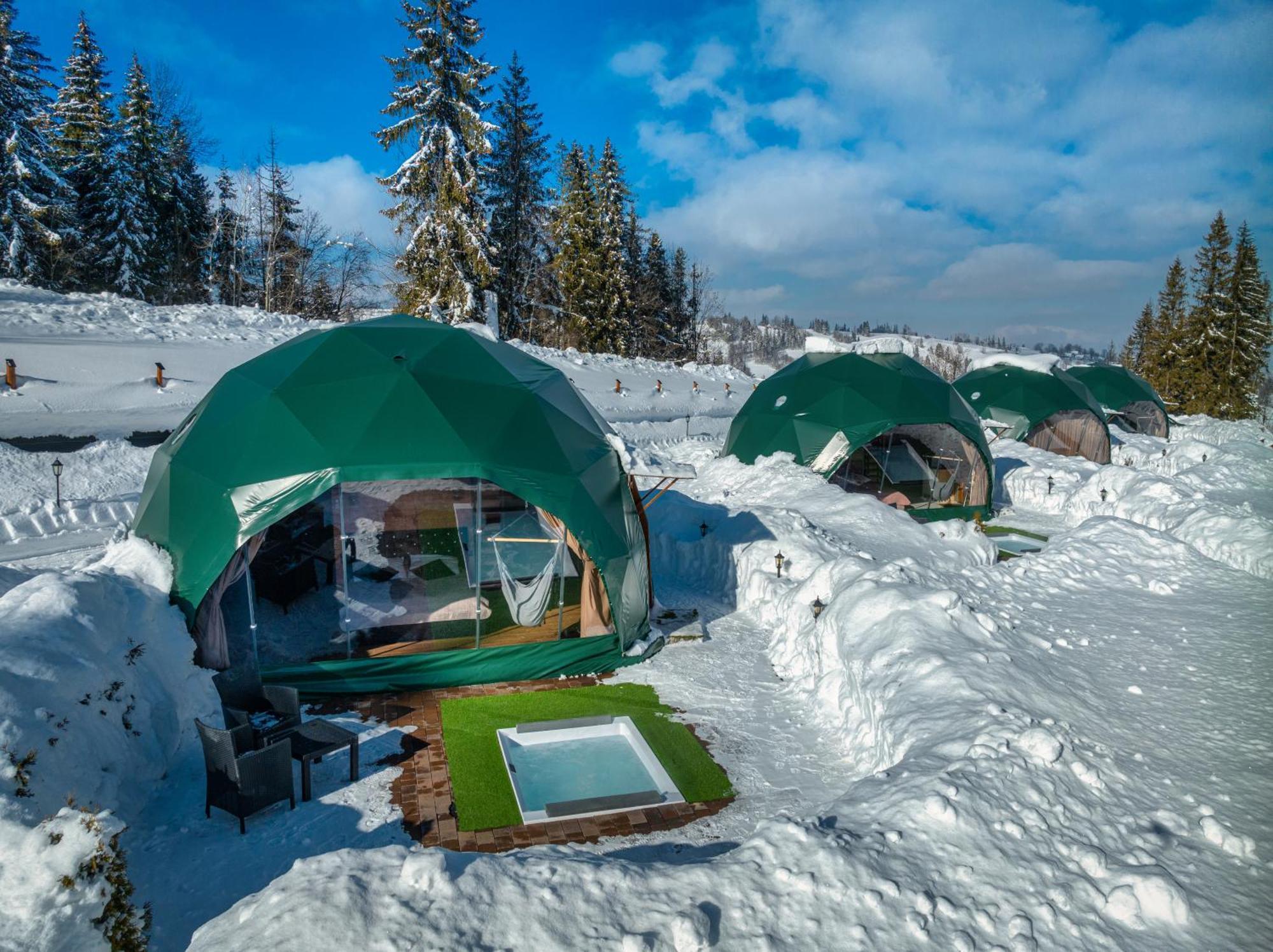 Peak Glamp & Jacuzzi 호텔 자코파네 외부 사진